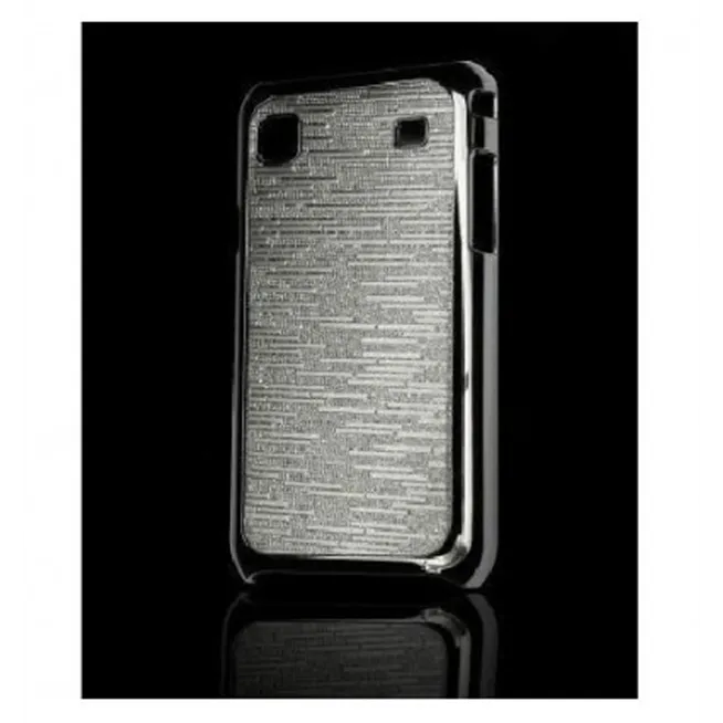 SAE001 Estuche "Half Case" Samsung I9000 Galaxy S  Plata