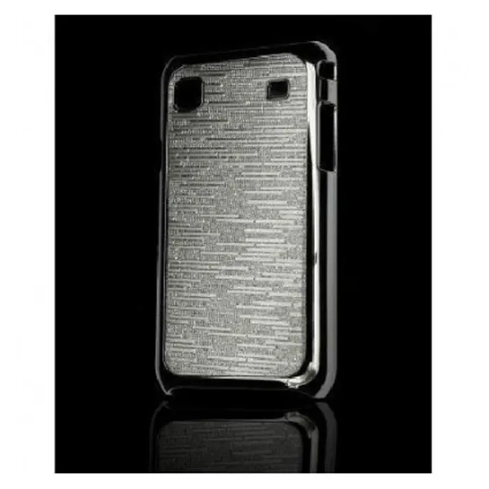 SAE001 Estuche "Half Case" Samsung I9000 Galaxy S  Plata