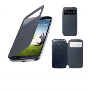 Funda inteligente S-VIEW COVER negra Samsung I9500 I9505, GA