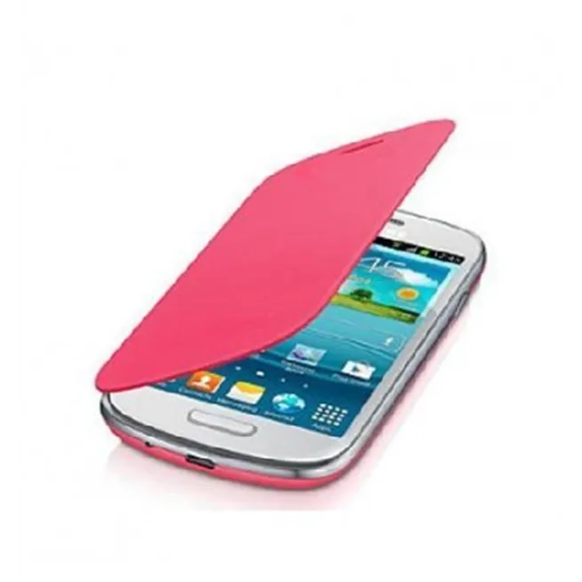 Samsung Galaxy S3 mini I8190 Flip cover rosa