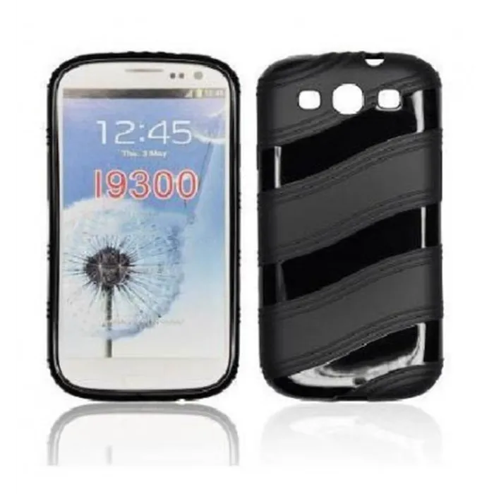 SAE003 Back case S-LINE Samsung I9300 Galaxy S3 Negro