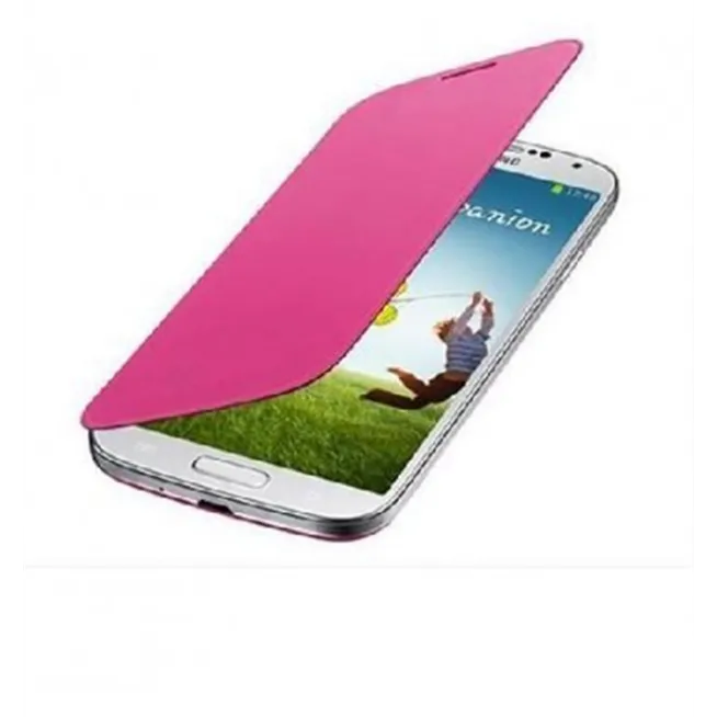 Samsung Galaxy S4 I9500 I9505 Flip cover Rosa
