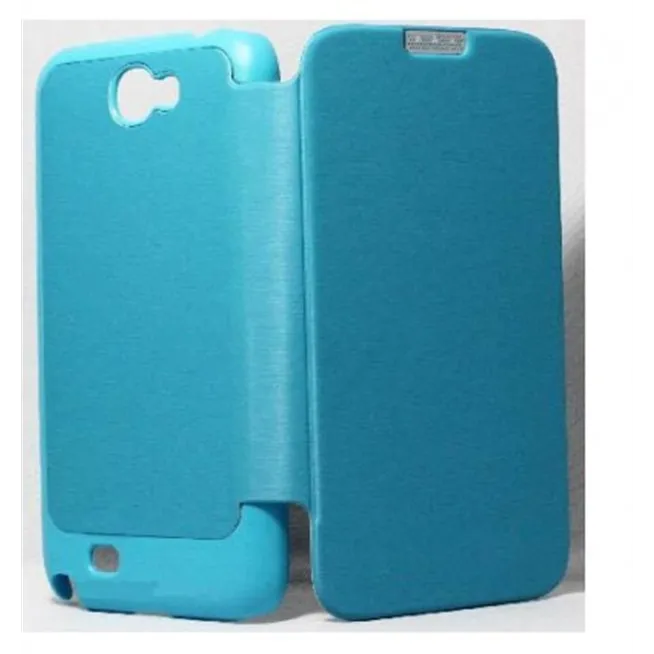 Samsung Galaxy Note 2 N7100 Techno flip cover azul celeste O