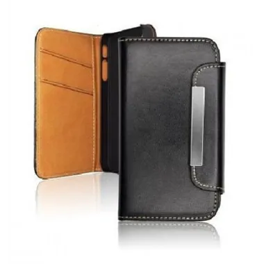 SAF001 Funda cartera piel Samsung I9100 Galaxy S2 Vertical N