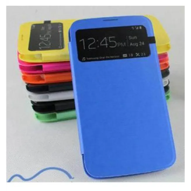 Funda inteligente S-View Cover azul Samsung Galaxy Mega 6.3 