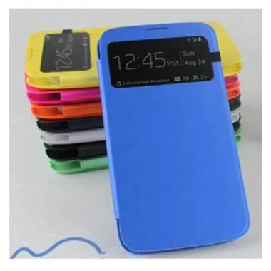 Funda inteligente S-View Cover azul Samsung Galaxy Mega 6.3 