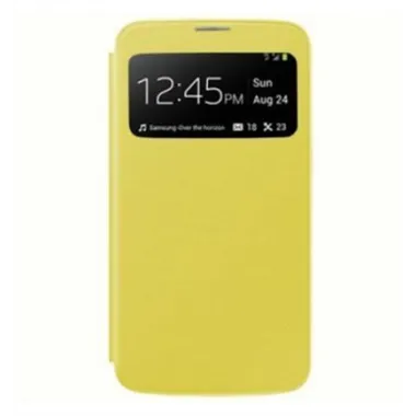 Funda inteligente S-View Cover amarillo Samsung Galaxy Mega 