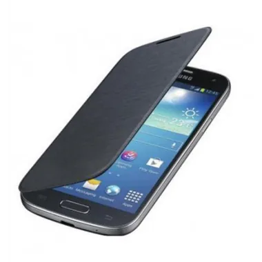 Samsung Galaxy SIV Mini I9190 i9195 Flip cover negra