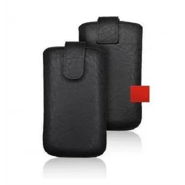 Funda Cuero Forcell Slim Kora 2 Samsung I9300 I9500 Negro.