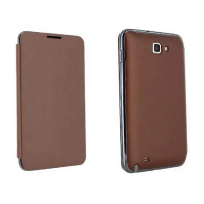 Samsung Galaxy Note N7000 i9220 Flip Cover Marron