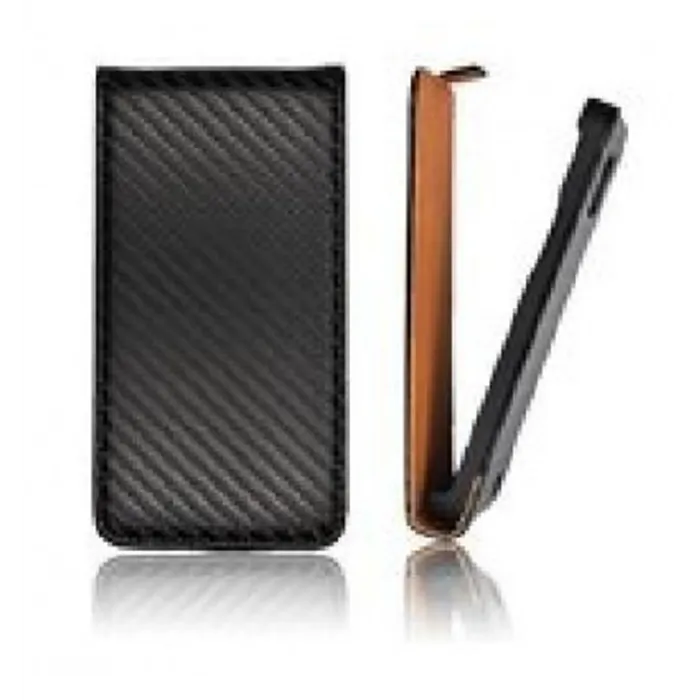 SAF020 Funda Slim Samsung I9300 Galaxy s3 vertical carbono