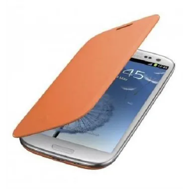 Samsung Galaxy S3 I9300 Flip cover naranja