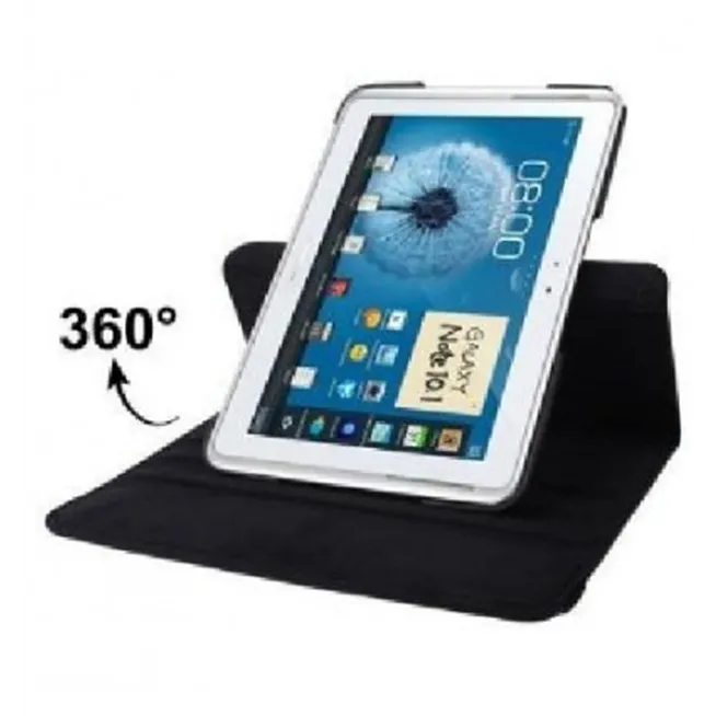 Galaxy Note 10.1" N8000 Funda cuero giratoria negro
