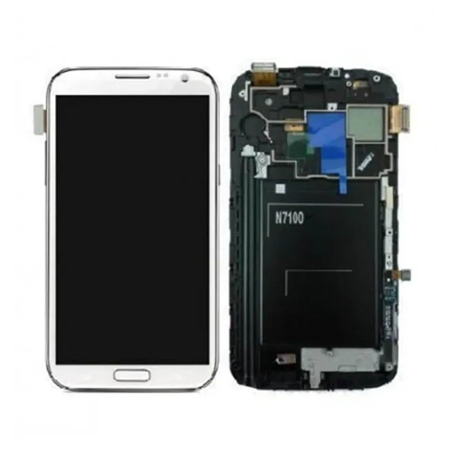 Samsung Galaxy Note 2 N7100 pantalla lcd + táctil blanco ori