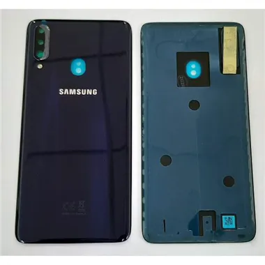 Tapa trasera o tapa bateria azul para Samsung Galaxy A20S A207 SM-A207 SM-A207F GH81-19447A Service Pack