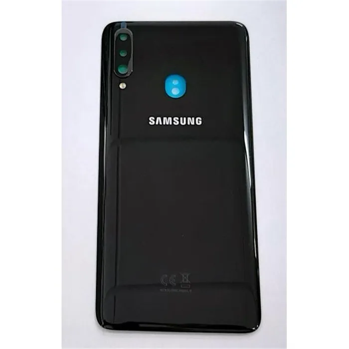 Tapa trasera o tapa bateria negra para Samsung Galaxy A20S A207 SM-A207 SM-A207F GH81-19446A Service Pack