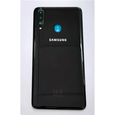 Tapa trasera o tapa bateria negra para Samsung Galaxy A20S A207 SM-A207 SM-A207F GH81-19446A Service Pack