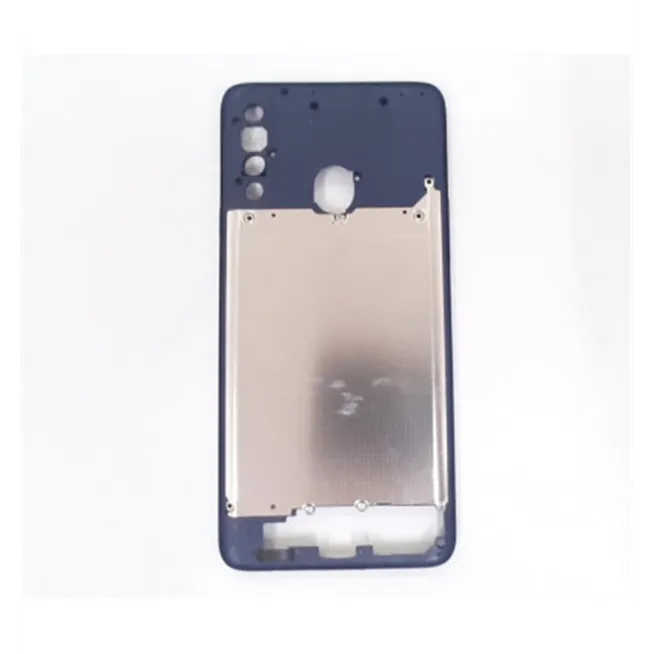 Carcasa central o marco azul para Samsung Galaxy A20S A207 calidad premium