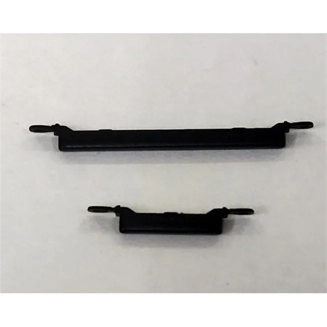 Set 2 botones negros para Samsung Galaxy A20S A207 SM-A207 SM-A207F calidad premium