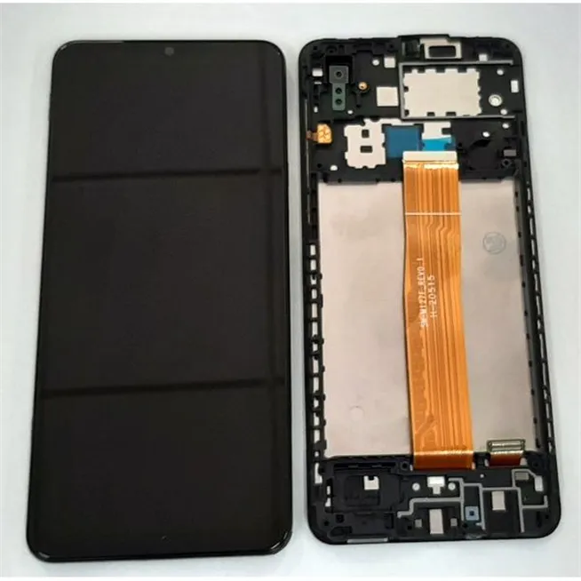 Pantalla lcd para Samsung Galaxy A02 A022 mas tactil negro mas marco negro calidad premium