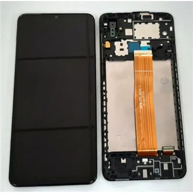 Pantalla lcd para Samsung Galaxy A02 A022 mas tactil negro mas marco negro calidad premium