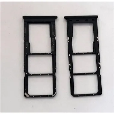 Soporte o bandeja dual sim negra para Samsung Galaxy A02 A022 calidad premium