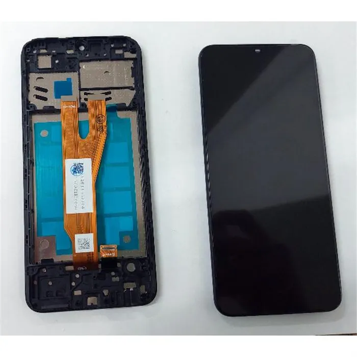Pantalla lcd para Samsung Galaxy A03 Core SM-A032 mas tactil negro mas marco negro calidad premium