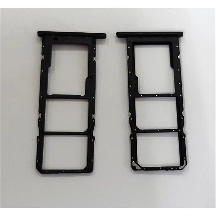 Soporte o bandeja dual sim negra para Samsung Galaxy A03s 2021 A037G calidad premium