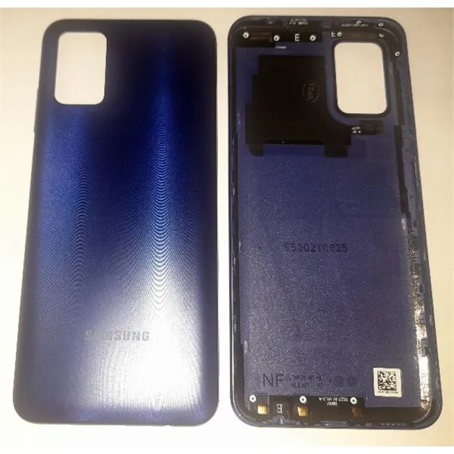 Tapa trasera o tapa bateria azul para Samsung Galaxy A03s 2021 A037G GH81-21305A Service Pack Premium