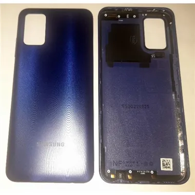 Tapa trasera o tapa bateria azul para Samsung Galaxy A03s 2021 A037G GH81-21305A Service Pack Premium
