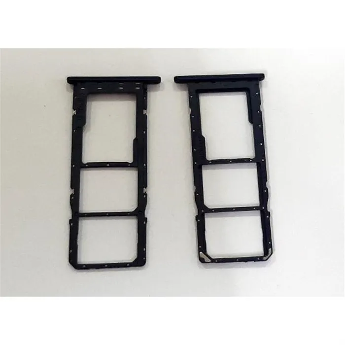 Soporte o bandeja dual sim azul para Samsung Galaxy A03s 2021 A037G calidad premium