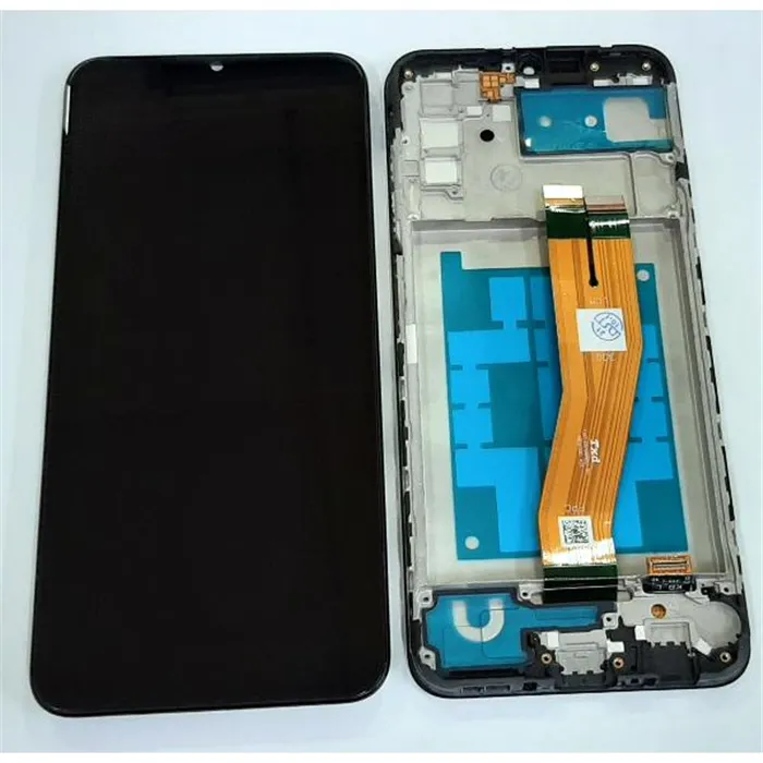 Pantalla lcd para Samsung Galaxy A03s 160MM 2021 A037F mas tactil negro mas marco negro calidad premium