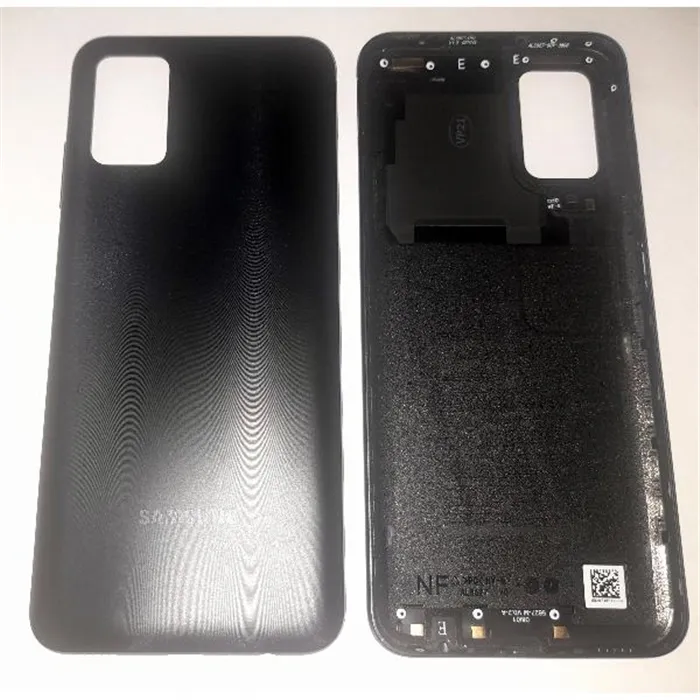 Tapa trasera o tapa bateria negro para Samsung Galaxy A03s 2021 A037G GH81-21266A Service Pack Premium