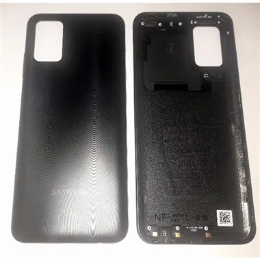 Tapa trasera o tapa bateria negro para Samsung Galaxy A03s 2021 A037G GH81-21266A Service Pack Premium