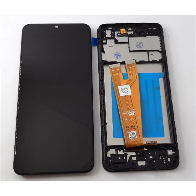 Pantalla lcd para Samsung Galaxy A04 2022 SM-A045 mas tactil negro mas marco negro calidad premium