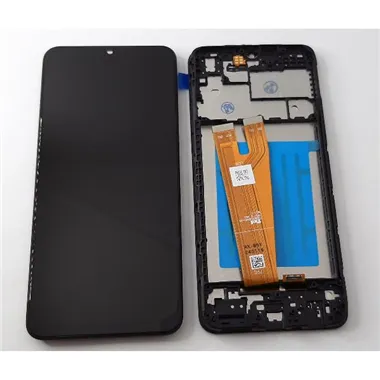 Pantalla lcd para Samsung Galaxy A04 2022 SM-A045 mas tactil negro mas marco negro calidad premium