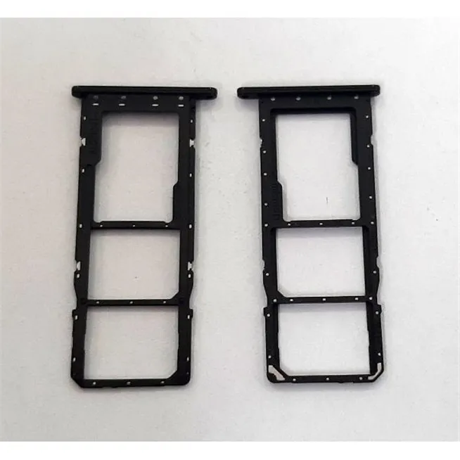 Soporte o bandeja dual sim negra para Samsung Galaxy A04E SM-A042 calidad premium