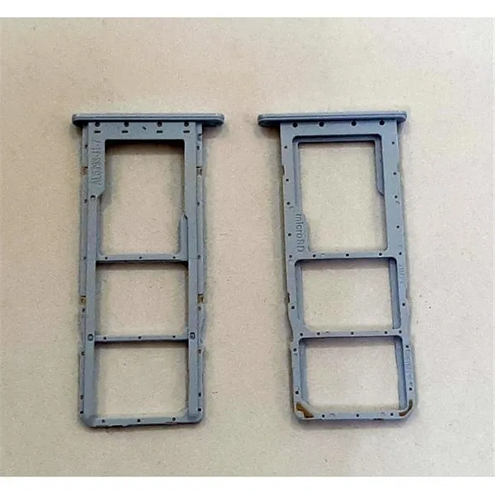 Soporte o bandeja dual sim azul calro para Samsung Galaxy A04E SM-A042 calidad premium