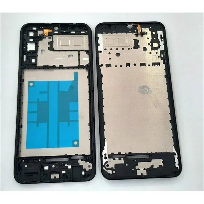 Carcasa central o marco negro para Samsung Galaxy A04E SM-A042 calidad premium