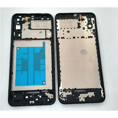 Carcasa central o marco negro para Samsung Galaxy A04E SM-A042 calidad premium