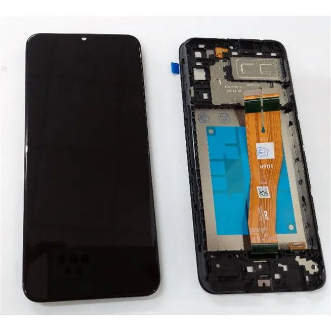Pantalla lcd para Samsung Galaxy A04E SM-A042 mas tactil negro mas marco negro calidad premium
