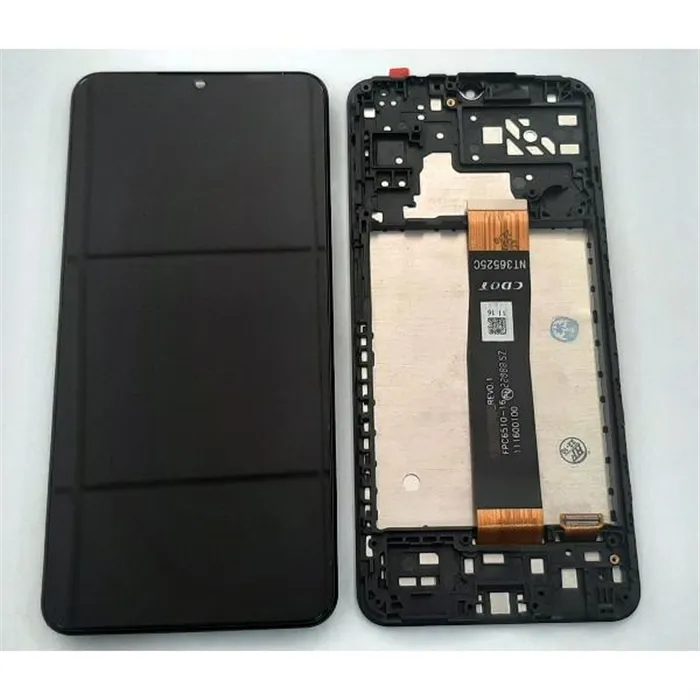Pantalla lcd para Samsung Galaxy A04S SM-A047F mas tactil negro mas marco negro calidad premium