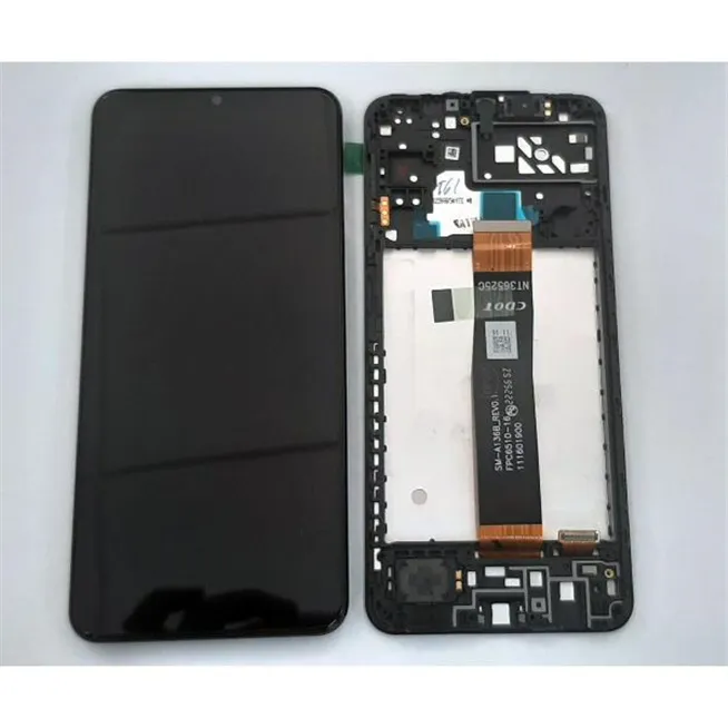 Pantalla lcd para Samsung Galaxy A04S SM-A047F GH82-29805A mas tactil negro mas marco negro Service Pack