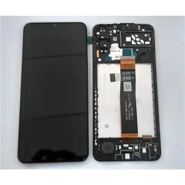 Pantalla lcd para Samsung Galaxy A04S SM-A047F GH82-29805A mas tactil negro mas marco negro Service Pack