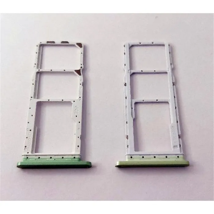 Soporte o bandeja dual sim verde claro para Samsung Galaxy A05S SM-A057 calidad premium