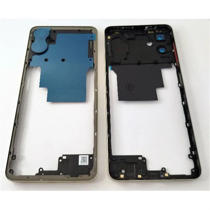 Carcasa o marco central amarillo para Samsung Galaxy A06 A065 