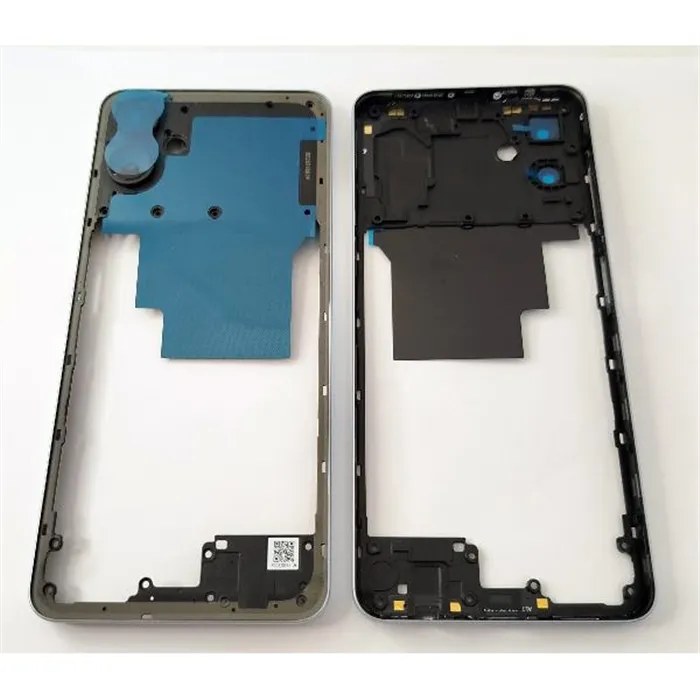 Carcasa o marco central plata para Samsung Galaxy A06 A065 