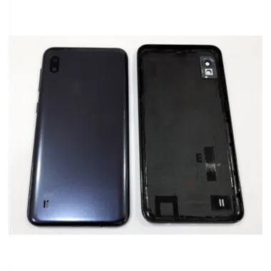 Tapa trasera o tapa bateria negra para Samsung Galaxy A10 A105 mas lente camara calidad premium