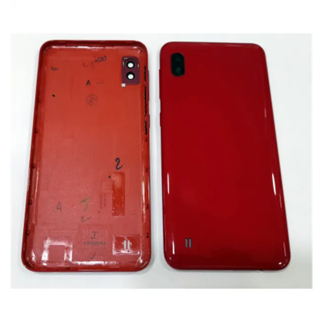 Tapa trasera o tapa bateria roja para Samsung Galaxy A10 A105 calidad premium