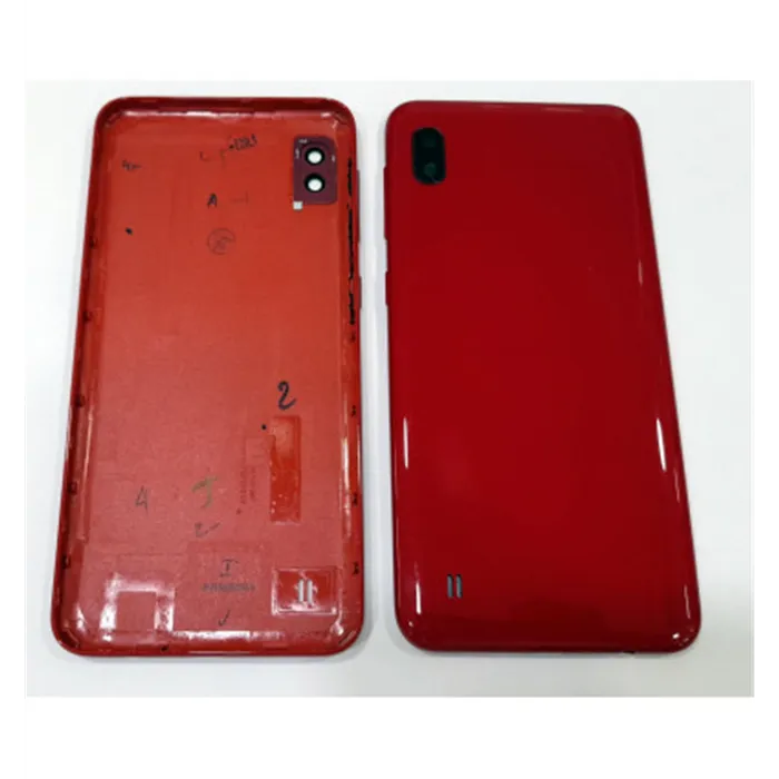 Tapa trasera o tapa bateria roja para Samsung Galaxy A10 A105 calidad premium